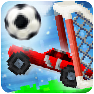 Pixel Cars: Soccer постер