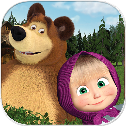 Masha and the Bear: Educational Games постер